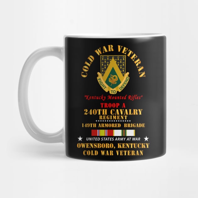 Cold War Vet -  Troop A, 240th Cavalry Regiment - Owensboro, Kentucky w COLD SVC by twix123844